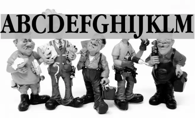 Apple Garamond Bold Font examples