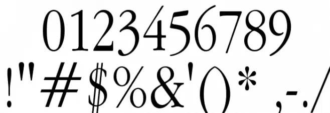 Apple Garamond Light फ़ॉन्ट अन्य घर का काम