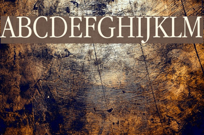 Apple Garamond Light Font examples