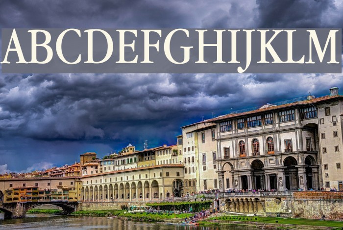 Apple Garamond Font examples