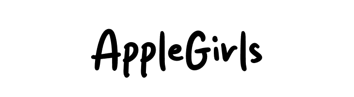 Apple Girls  免费字体下载