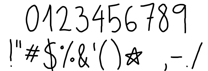 Apple Is My Favorite Font OTHER CHARS