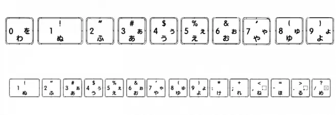 Apple Japanese Keyboard フォント その他の文字