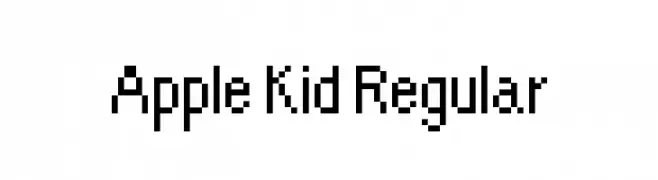 Apple Kid Regular  नि: शुल्क फ़ॉन्ट्स डाउनलोड
