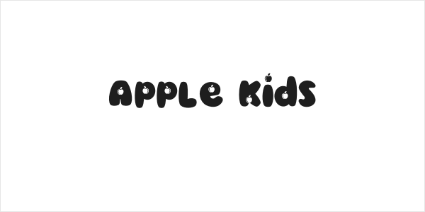 Apple Kids Logo