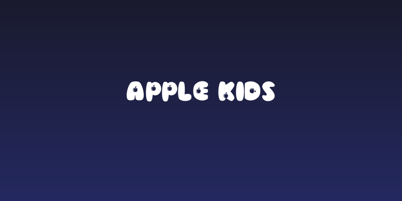Apple Kids Social Header