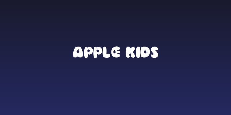 Apple Kids Social Header