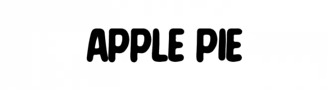 Apple Pie  Frei Schriftart Herunterladen