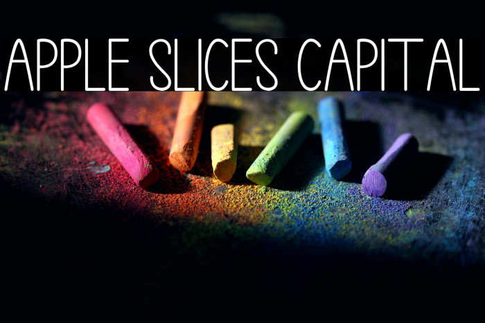 Apple Slices Capital Example 1
