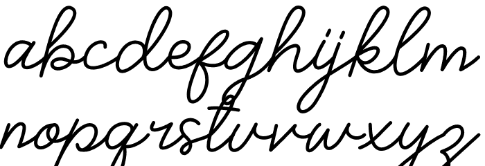 Apple Slices Font LOWERCASE