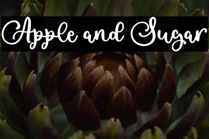 Apple and Sugar Example 1