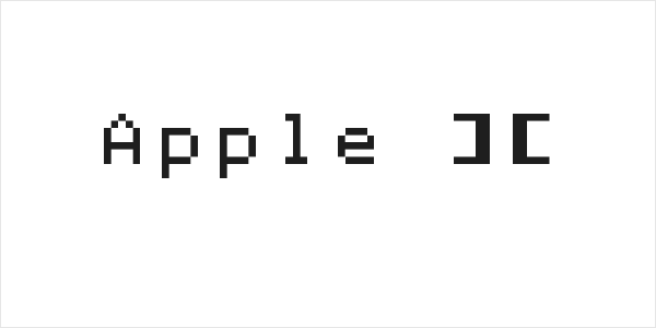 Apple ][ Logo