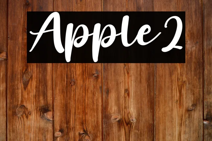 Apple2 Example 3