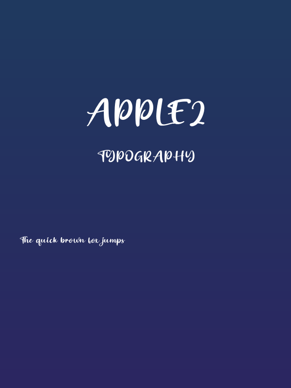 Apple2 Poster