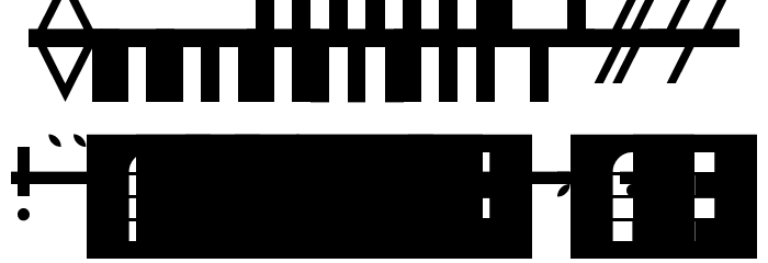 AppleBeech Regular フォント その他の文字