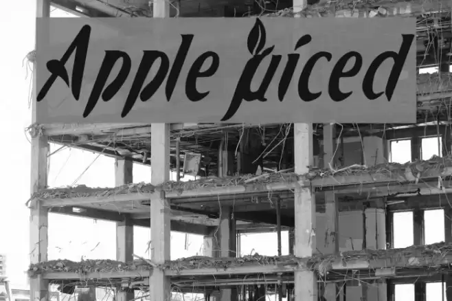 AppleJuiced Fonte examples