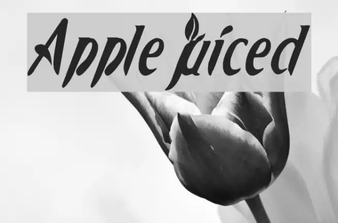 AppleJuiced Fonte examples