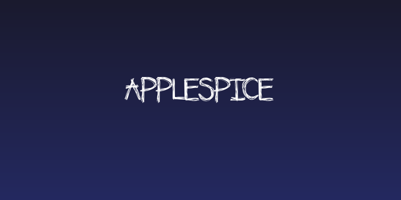 AppleSpice Social Header