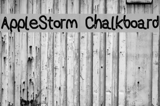 AppleStorm Chalkboard Example 3