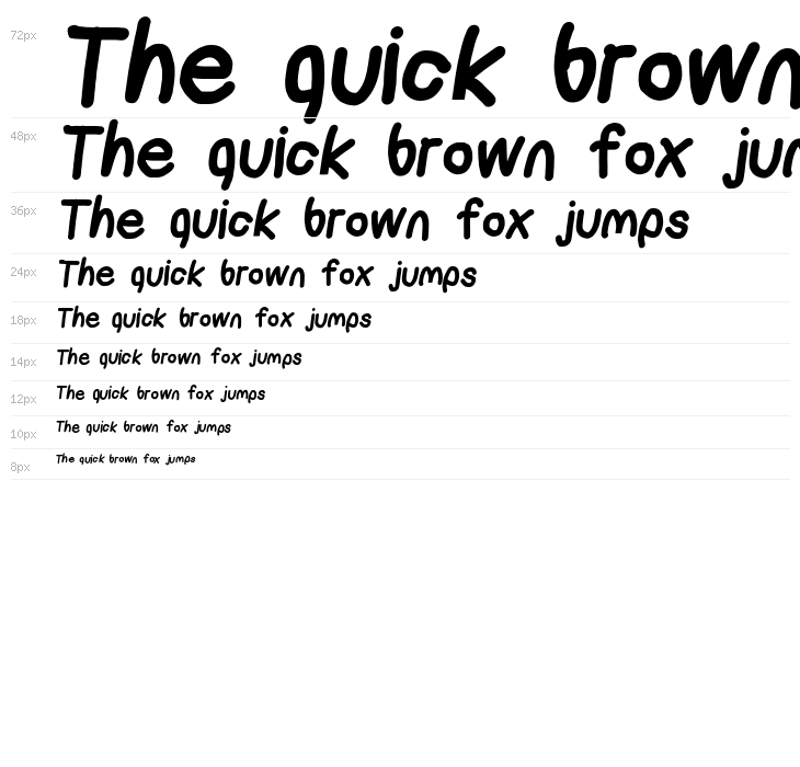 AppleStorm Extra Bold Italic Waterfall