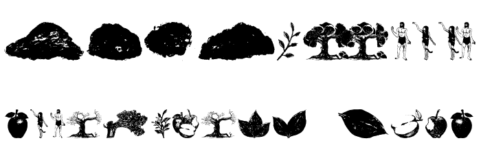 AppleTree-Decorative Font OTHER CHARS