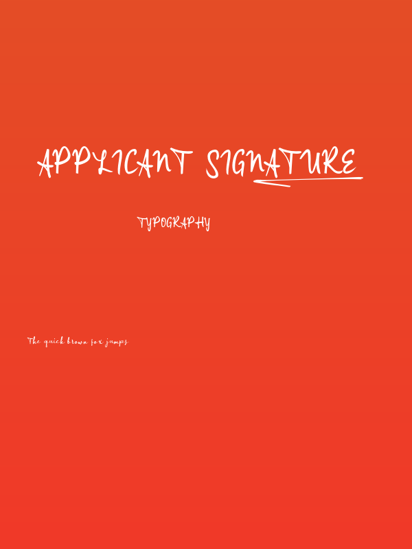 Applicant Signature_ Poster