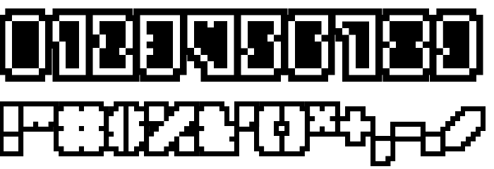 ApplyBeefOutline Font OTHER CHARS