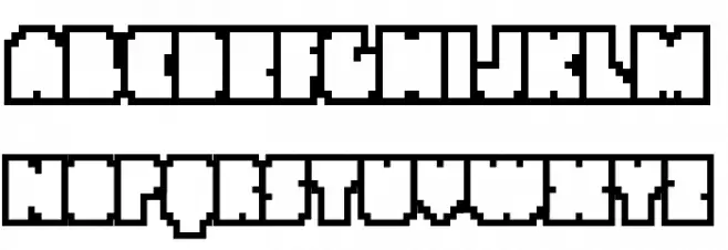 ApplyBeefOutline Fuentes MAYÚSCULAS