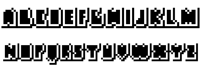 ApplyBeefShadow Fonte MINÚSCULAS