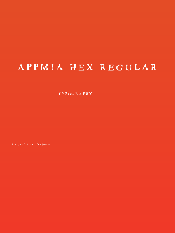 Appmia Hex Regular Poster