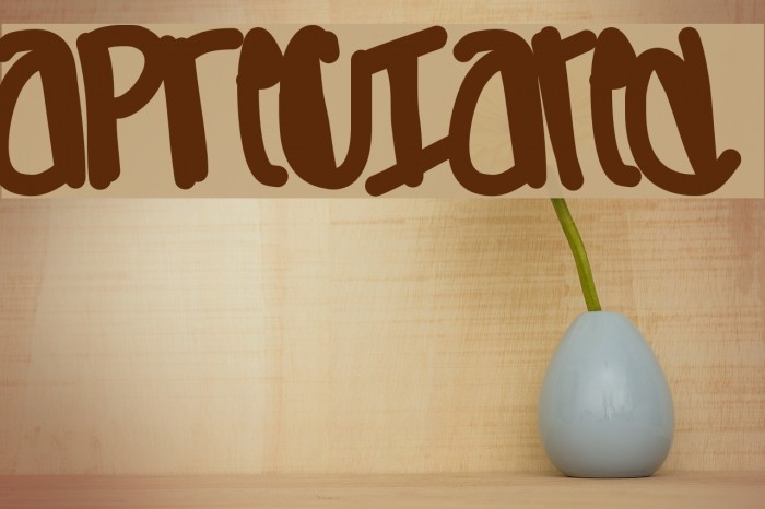 Apreciated Font examples