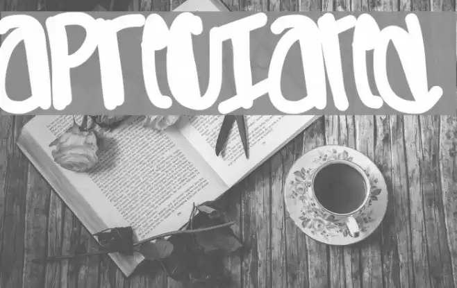 Apreciated Font examples