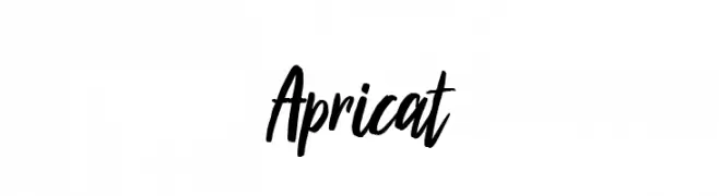 Apricat  免费字体下载