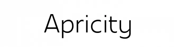 Apricity  नि: शुल्क फ़ॉन्ट्स डाउनलोड
