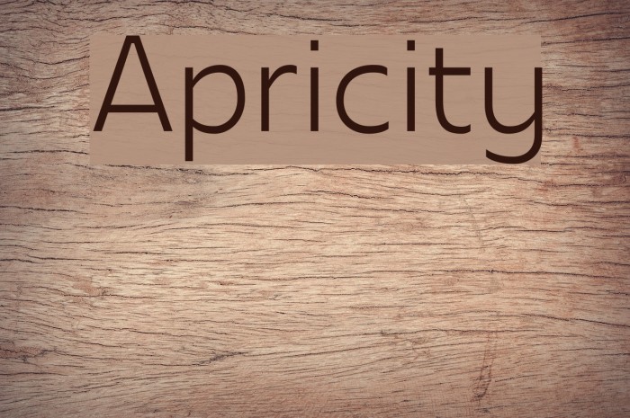 Apricity перевод