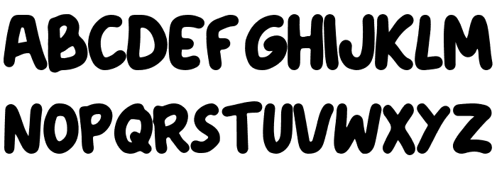 Apricot Font LOWERCASE