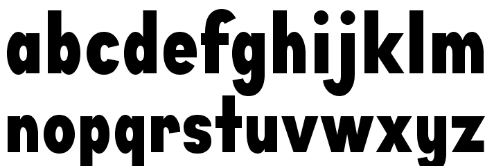 Aprikas Black Demo Font LOWERCASE