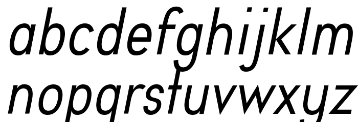 Aprikas Italic Demo Font LOWERCASE