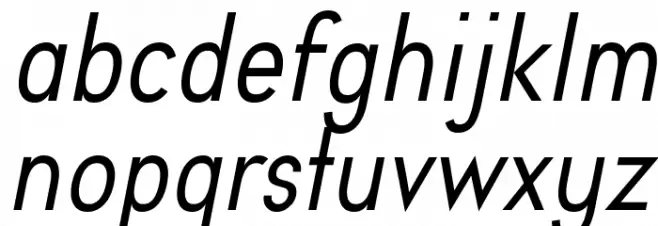 Aprikas Italic Demo फ़ॉन्ट लोअरकेस