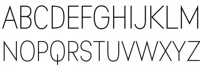 Aprikas Light Demo Fonte MAIÚSCULAS