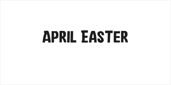 April Easter Logo