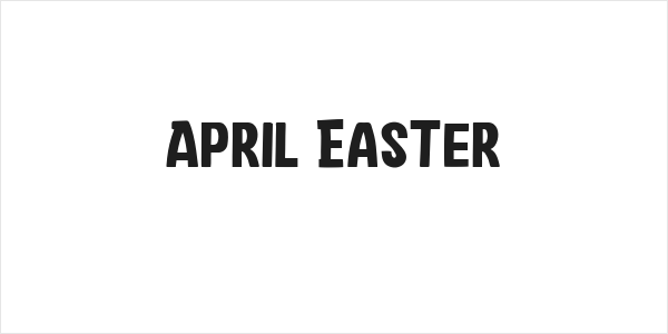 April Easter Logo