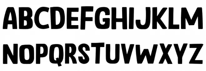 April Easter Font LOWERCASE