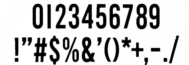 April Fools' Day Font OTHER CHARS