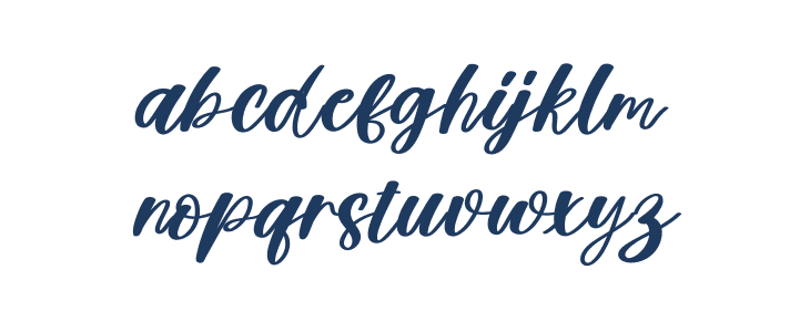 April Signature Lowercase