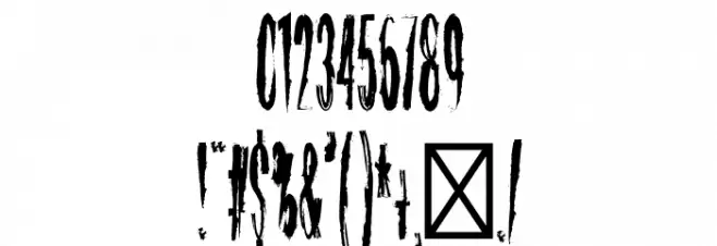 April Ten Font OTHER CHARS