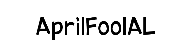 AprilFoolAL  font caratteri gratis