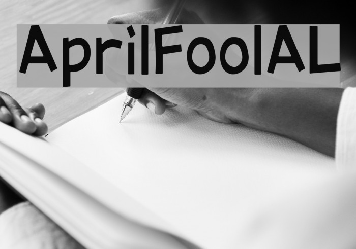 AprilFoolAL Example 1