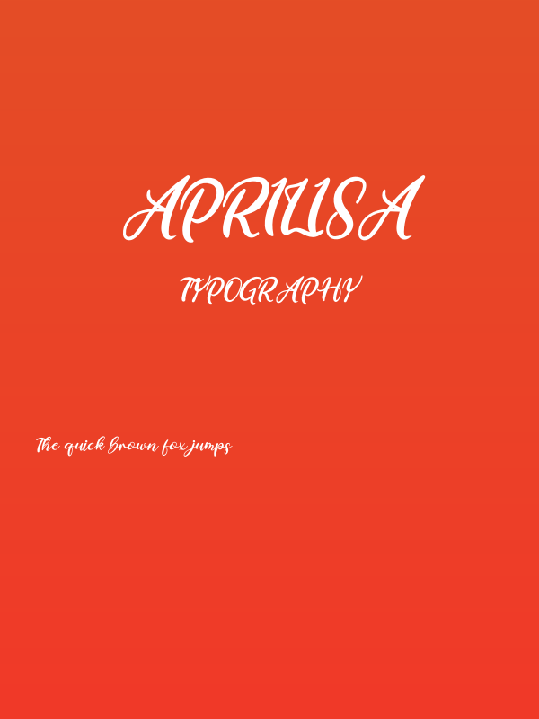 Aprilisa Poster