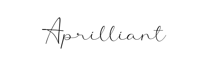 Aprilliant  免费字体下载